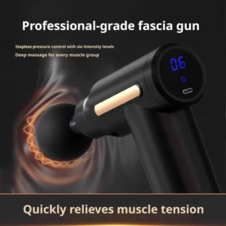 Mini Massage Gun – Compact Electric Muscle Massager, Low Noise