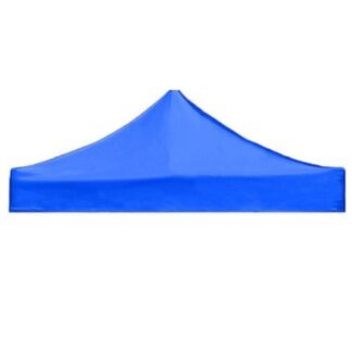 Canopy Top Cover Canopy Top Oxford Cloth 3x3m Blue Foldable UV Proof Rainproof Sunshade Cloth Cover UV Proof Canopy Top