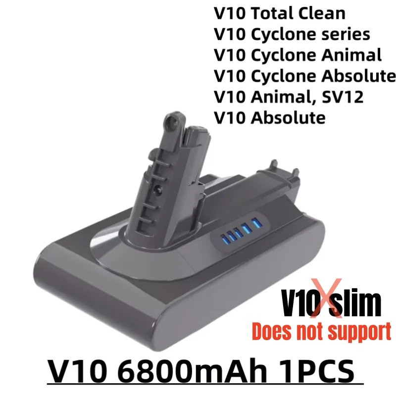 V10 6800mAh 1pcs