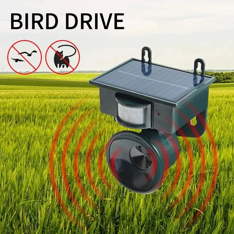 Solar Ultrasonic Animal Repeller – Solar Powered Garden Pest - Image 4