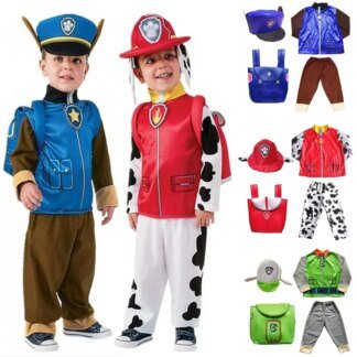 Kids Paw Patrol Costume Fancy Dress Halloween Outfit