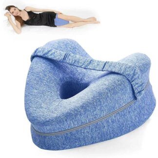 Memory Foam Knee Pillow for Hip & Sciatica Pain Relief