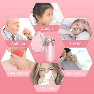 Portable Mesh Nebuliser Inhaler for Adults & Kids