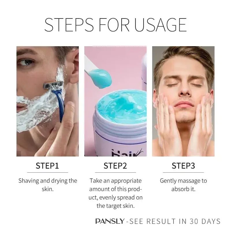 Painless Hair Removal Cream for Body, Legs & Armpits 50g - Image 5