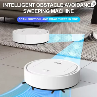 Robot Vacuum Cleaner 3-in-1 Sweep Mop Vacuum 1500Pa Auto Nav