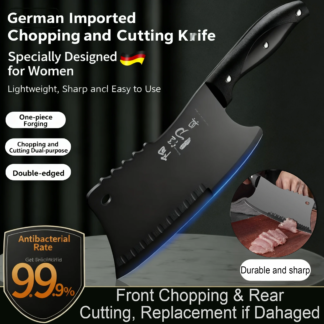 Stainless Steel Chef's Knife – Sharp Kitchen Slicing Knife