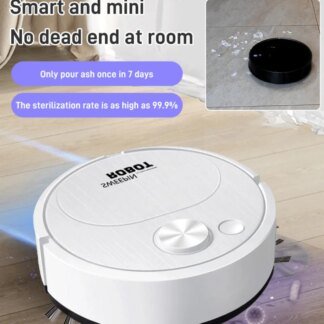 Smart Robot Vacuum Cleaner with USB Charging – Mini Auto Sweep