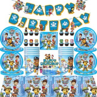 Paw Patrol Birthday Party Supplies – Plates, Cups & Decorations