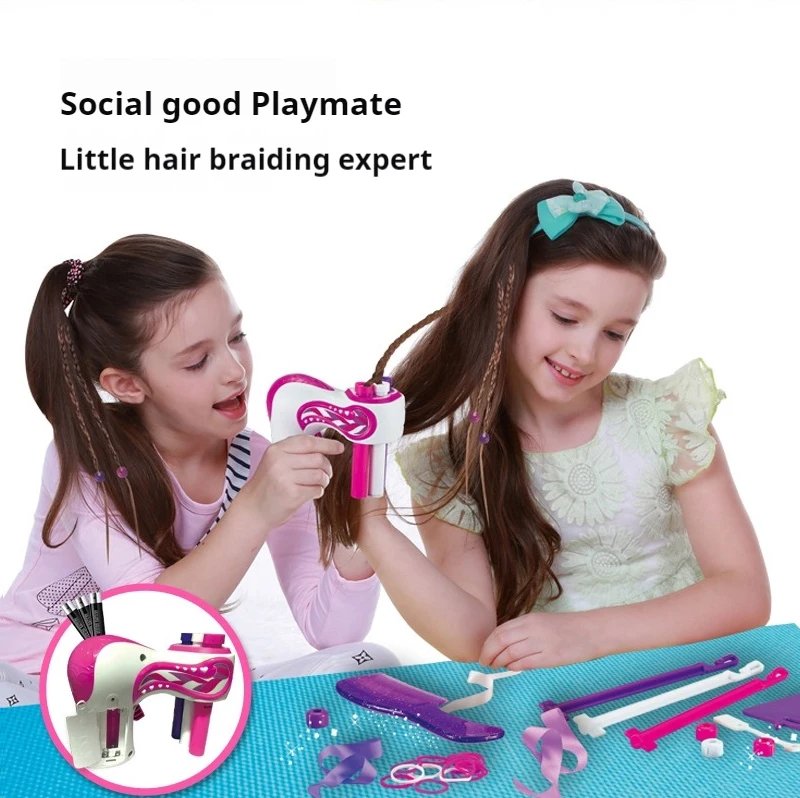 Kids Automatic Hair Braider Set – 3-Strand Braid Maker Toy - Image 6