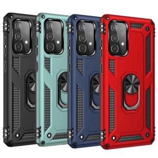Magnetic Metal Ring Armour Case for Samsung Galaxy