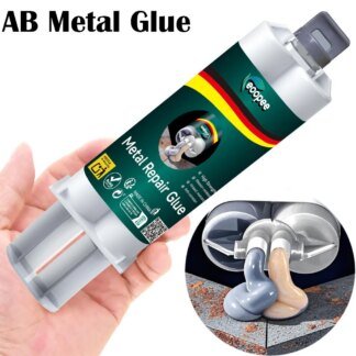 High Strength Metal Repair Glue Waterproof Heat Resistant AB Epoxy for Metal Plastic Wood Fast Curing Instant Adhesive Sealant