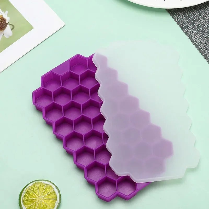 Purple with lid