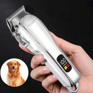 Cordless Pet Hair Clipper for Dogs & Cats – Low Noise