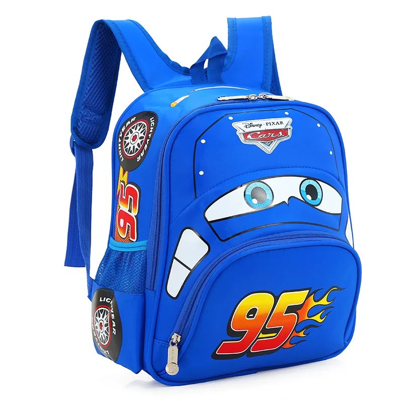 Disney car children's bag kindergarten boy safety backpack primary school students 3-6 years old - Image 3