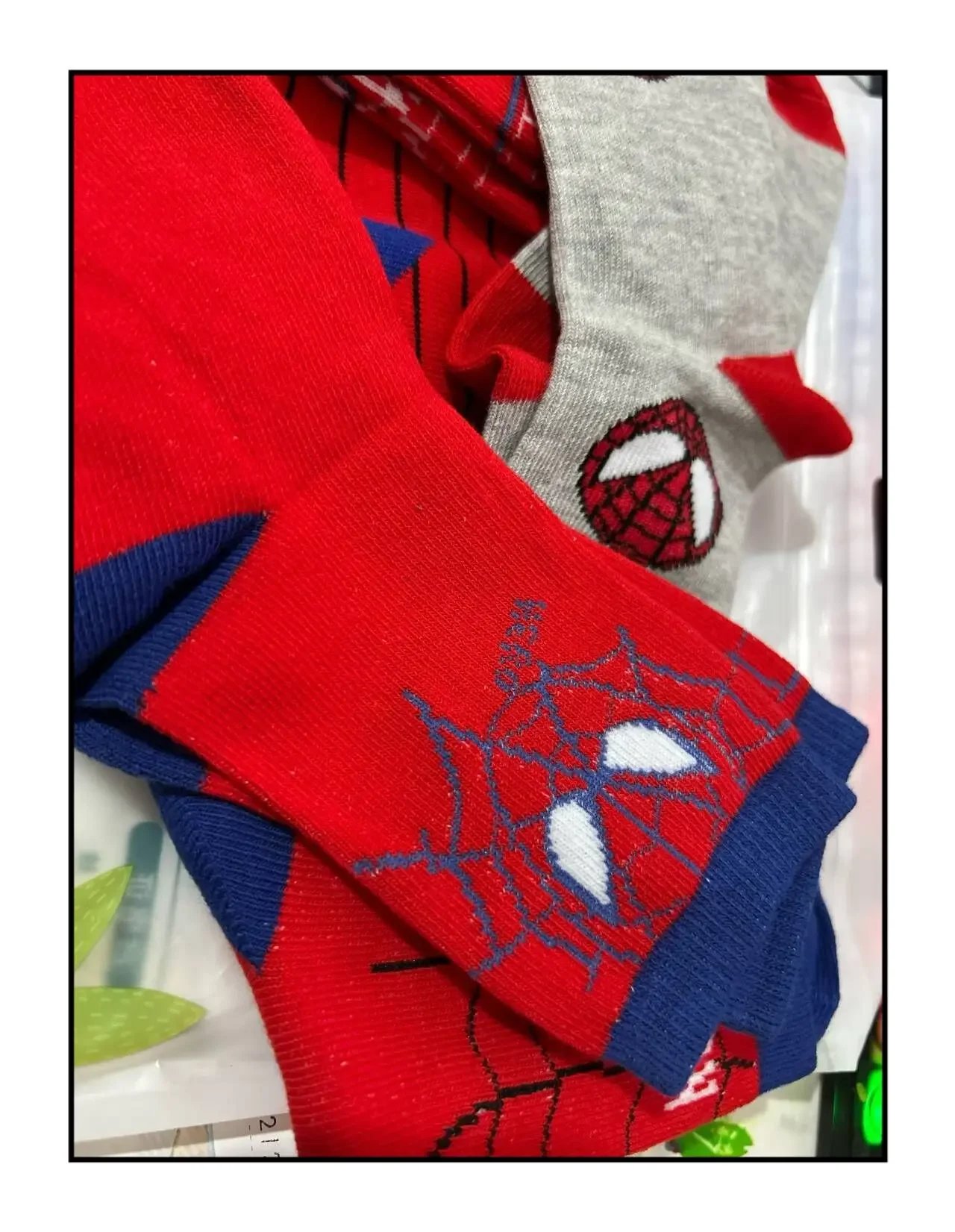 5Pair/bag New Children Kids Boys Socks Cute Cartoon Spider Print boy Soft Breathable Mid‑Calf Cotton Comfortable Socks 2-12Y - Image 6