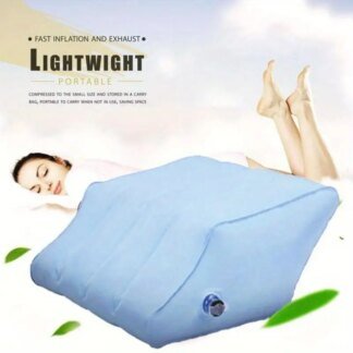 Inflatable Leg Wedge Cushion – Portable PVC Foot & Knee Support