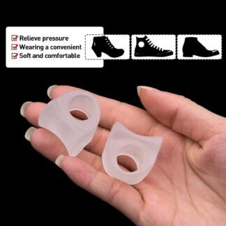 Silicone Toe Separators for Bunion Relief – 2 Pack