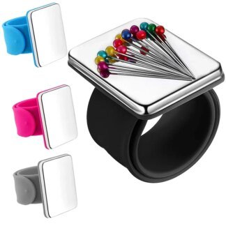 Magnetic Wrist Pin Cushion Silicone Bracelet for Sewing