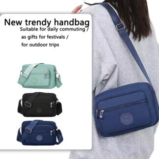 Neutral Crossbody Shoulder Bag for Men & Women