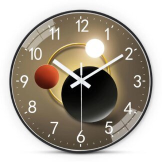 Planet Orbit Wall Clock – Stunning Silent Design, Best Gift
