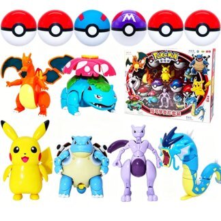 Pokemon Figure Pokeball Toy: Must-Have Pikachu & Charizard Set