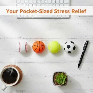 Stress Ball Set 12Pcs – Must-Have Effortless Relief for Hands