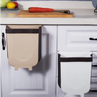 Kitchen Cabinet Door Hanging Trash Can – Best Space-Saving Bin