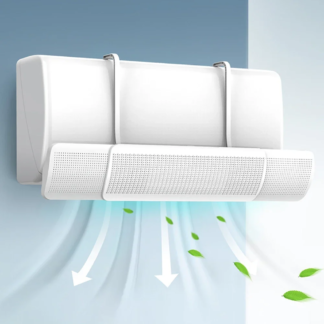 Air Conditioner Deflector – Universal Wall Mount Wind Baffle