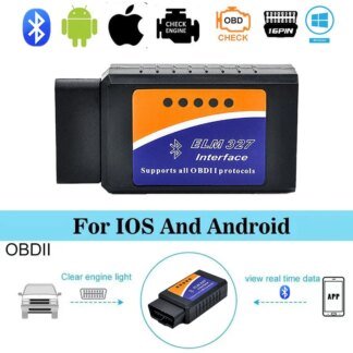 ELM327 V2.1 OBD2 Scanner Bluetooth Car Diagnostic Tool For Android /IOS