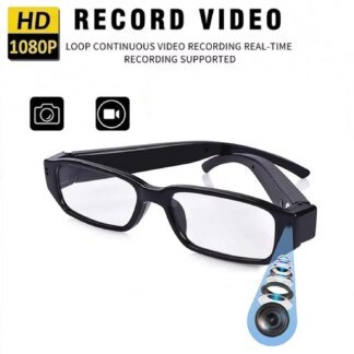 1080P Hidden Camera Glasses – Wearable Sports Recorder