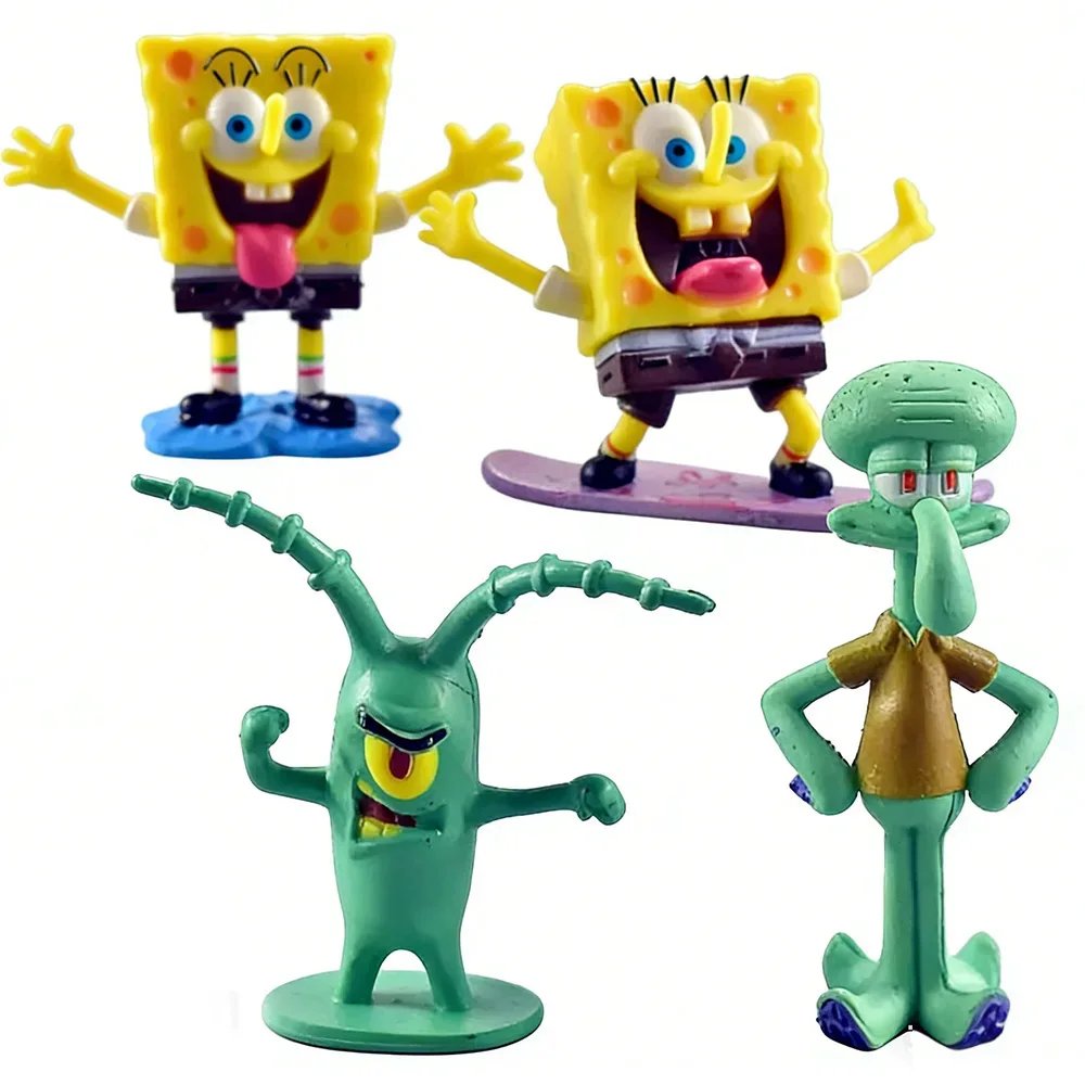 SpongeBob SquarePants Mini Figures Set – 6 or 8 Pack