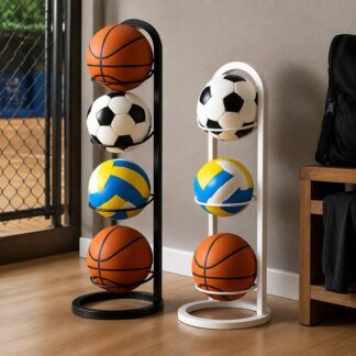 Heavy-Duty Metal Sports Ball Storage Rack dd