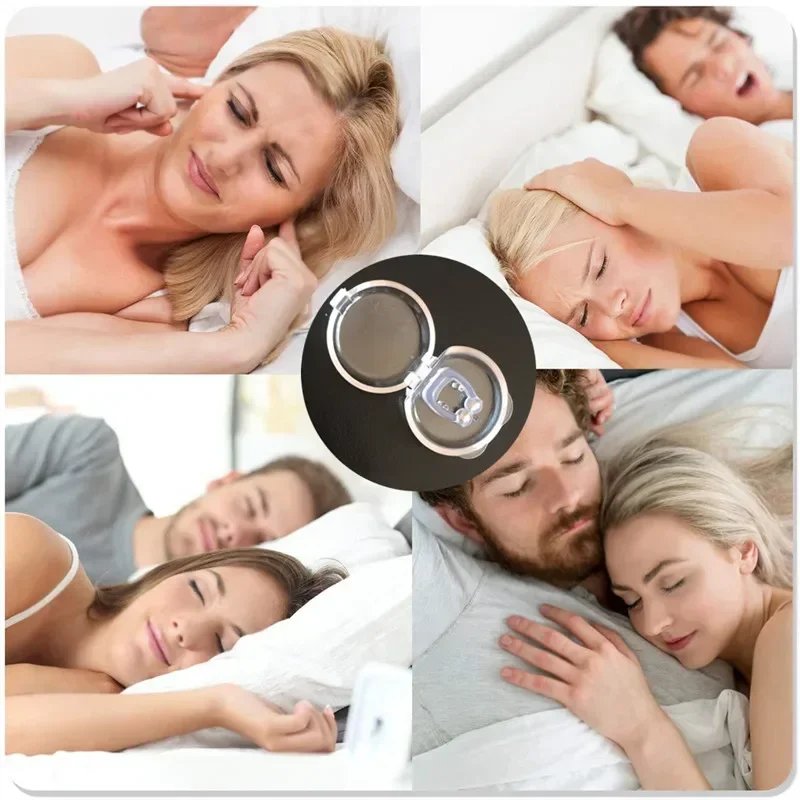 Magnetic Anti-Snore Nose Clip | Silicone Sleep Aid Device - Image 3