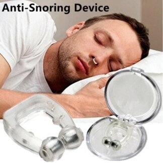 Magnetic Anti-Snore Nose Clip | Silicone Sleep Aid Device