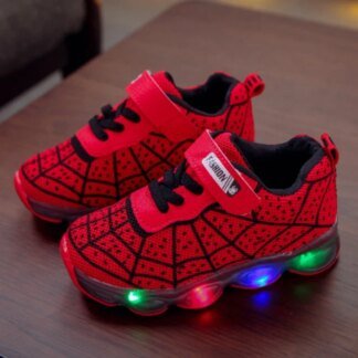 Kids Cartoon Sneakers Boys Breathable Casual Shoes Ages 1–12