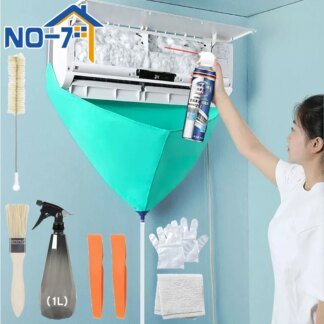 Air Conditioner Cleaning Kit with Cover & Water Pipe