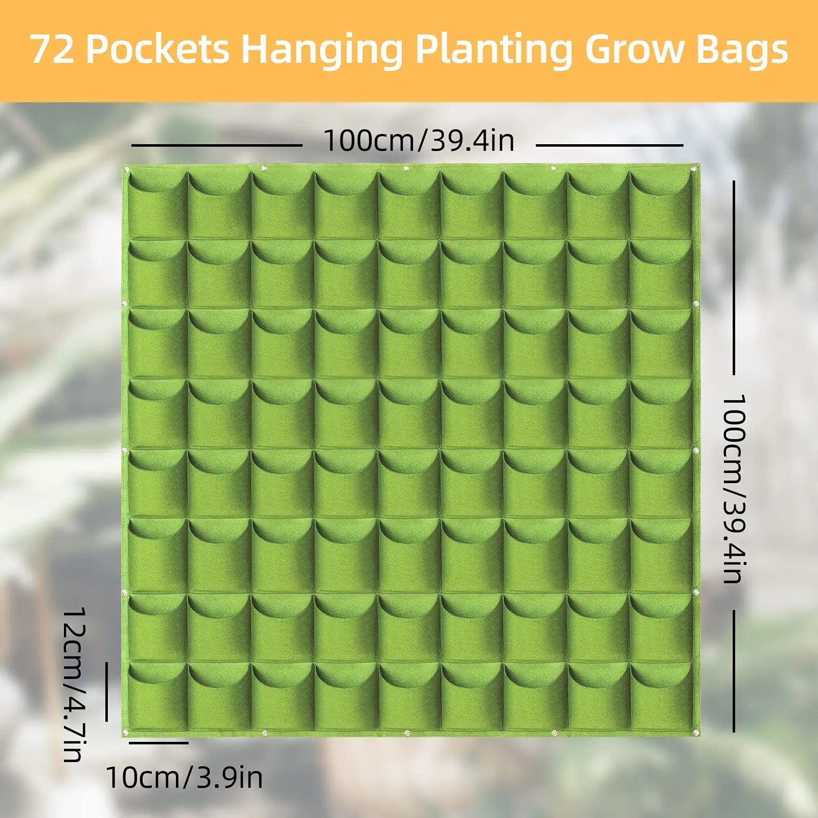 1PC-72 Pockets Green