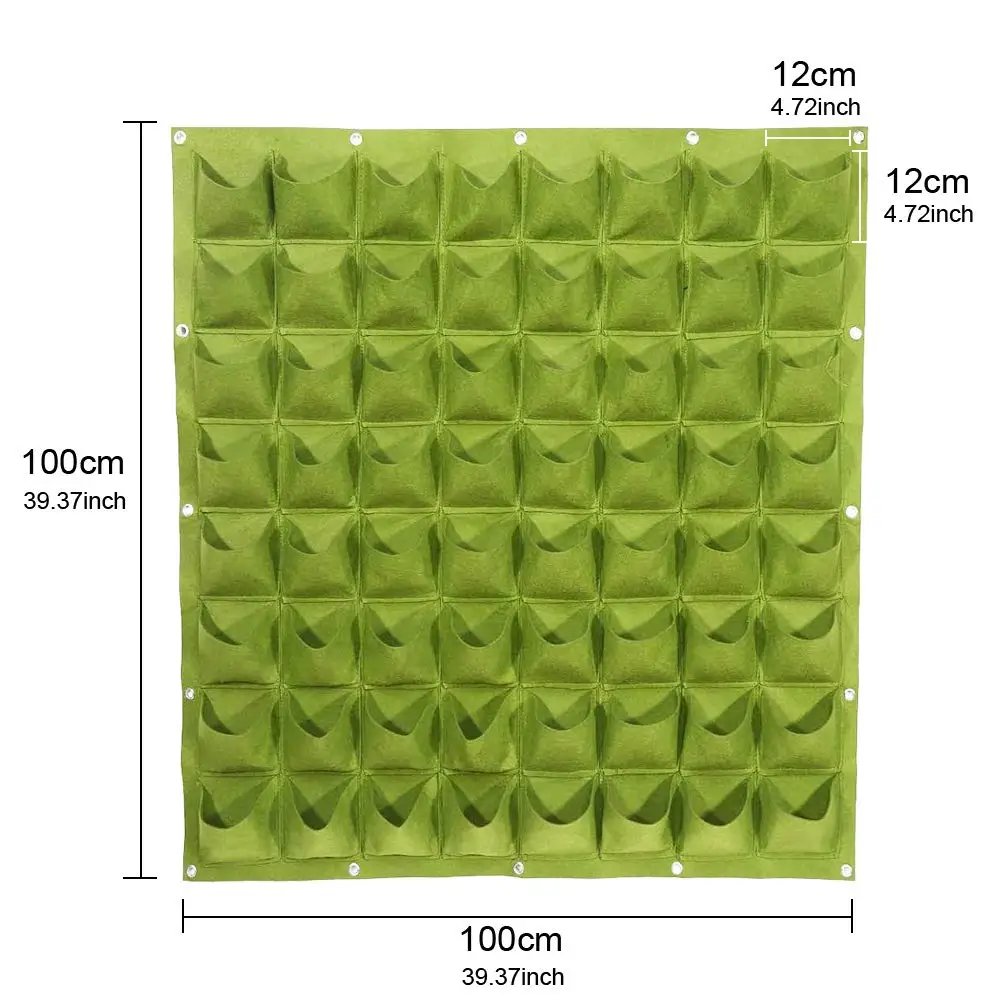 1PC-64 Pockets Green