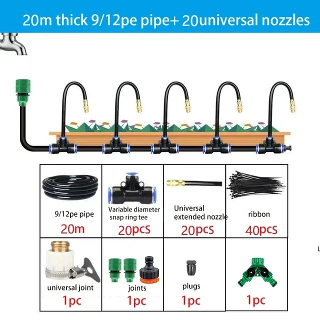 Double outlet 20m
