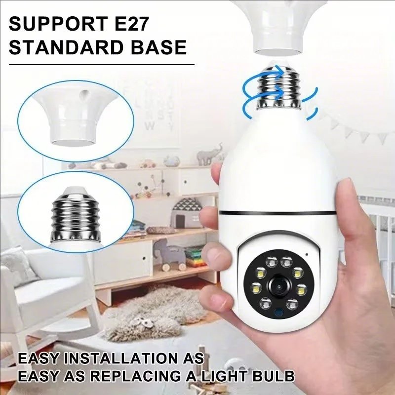 4G WiFi Bulb Camera: Best Affordable AI Security Cam - Image 2