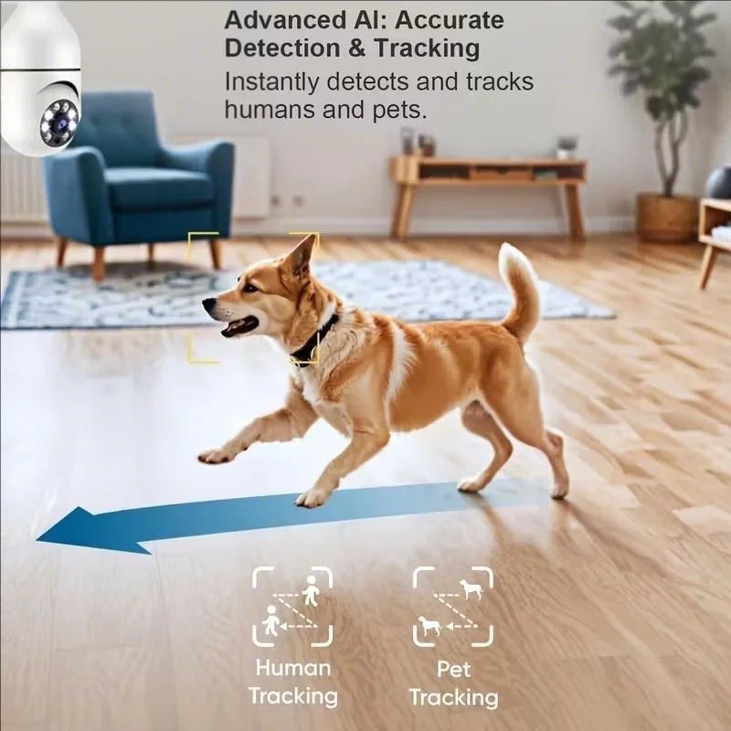 4G WiFi Bulb Camera: Best Affordable AI Security Cam - Image 5