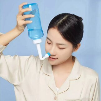 Nasal Irrigator Rinse Bottle: Effortless Relief for Allergic Rhinitis