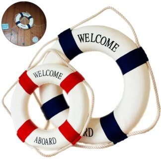 Life Buoy Wall Decor: Stunning Nautical Accent for Best Coastal Style