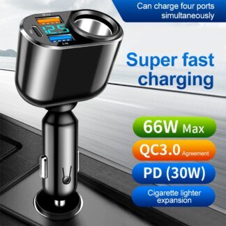 66W Car Charger: Must-Have Fast Charging for Effortless Power