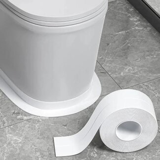 1/2/3.2M Self-adhesive Sealing Tape PVC Oil-Proof Kitchen Sink Edge Caulk Tape Waterproof Bathroom Toilet Corner Wall Stickers