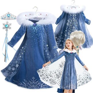 Elsa Princess Dress: Stunning Costume for Girls' Best Party