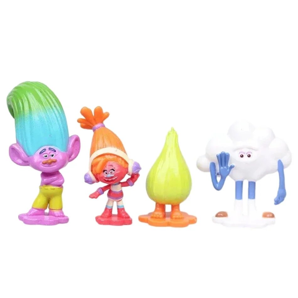Trolls Figures: Must-Have 12pcs Set - Best Cartoon Gift Toy - Image 4