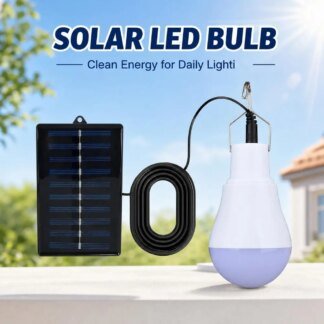 Solar LED Light Bulb: Must-Have Waterproof Camping Lamp