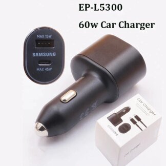 EP-L5300 60W Car Charger – Must-Have Fast Charge for Galaxy S25/S24