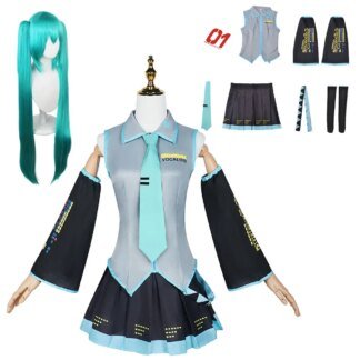 Hatsune Miku Cosplay Kleding: Stunning Best Halloween Pak